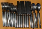 25x Lot- Calderoni Italy Stainless Flatware Silverware Pieces Forks Knife Spoons