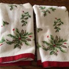 Lot Of 23 Vintage Christmas Holiday Linens
