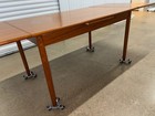 Vintage Danish Modern Extendable Teak Dining Table By L f Mobler
