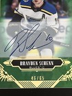 2020-21 Upper Deck Stature Brayden Schenn 46 65 Auto  59 St Louis Blues