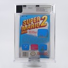 Super Mario Bros 2 Nes - Complete In Box  cib  - Wata Graded 9 4  9 6 Box  