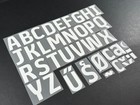 2025   2026 Official Efl Football League White Player Size Letters 50mm