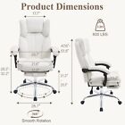 Big And Tall Executive Office Chair With Footrest Ergonomic Office Chair