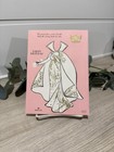 Vintage Hallmark Greeting Card  Birthday Themed Mary Jane Paper Doll Uncut