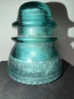 Vintage Teal Aqua Blue Green Hemingray-42 Glass Insulator Great Condition Usa
