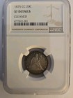 1875 Cc 20c Twenty Cent Ngc Xf Details