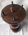 Turned Solid Wood  Base Pedestal Vintage 18  High