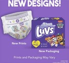 Luvs Triple Leakguard Size 3 34ct Diapers