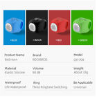 Rockbros Electric Bike Bells Bicycle Colorful Horn Ring Rainproof 90db 3 Modes