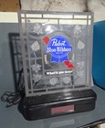 Pabst Beer Lighted Digital Clock Sign
