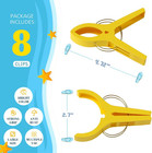 Beach Towel Clips  Beach Clips  Towel Clips For Beach Chairs Cruise  Heavy Duty 