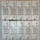 Lot Of 10 X Brand New Honeywell Brown 5816wmbr Wireless Door window Sensors