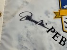 Hof Johnny Miller 100 Th U s  Open Pebble Beach  Flag  Jsa Ck 39582