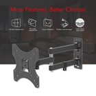 Full Motion Tilt Swivel Led Lcd Tv Wall Mount Bracket 26 32 36 38 40 42 45 55