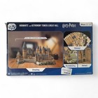 4d Build Harry Potter Hogwarts   Astronomy Tower   Great Hall Kit  damaged Box 