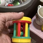 Multicolor Baby Spinner Rattle Toy W  Beads Inside  Unisex  0  Months