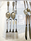 Wm Rogers   1847 Rogers Silver Plate Lot 27 Forks Spoons