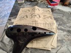 Vintage Waterbury Sweet Potato Ocarina Bakelite 10 Holes Instructions How 2 Play