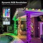 Brizled Color Changing Christmas Lights  33ft 100 Led Rgb Light String With