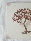A Charming Arts   Crafts Style 6 Inch Antique Tile Orange Tree