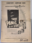 1950 Panic In The Streets Exhibitor Book Barbara Geddes Richard Widmark Palance