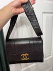 Chanel Black Crossbody Quilt Bag Gold Cc Logo Turn Lock 