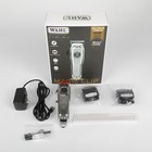 New Silver Wahl Professional 8509 Series Metal Edition Cordless Magic Clip