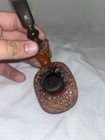 Bjarne Made In Denmark Hand Carved Smoking Pipe Used
