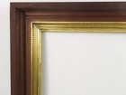 Antique Picture Frame 12 X 15 1 2 Inch Mahogany