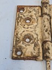 1880s Antique Door Hinges 4  X 4  Steeple Top Victorian Style Ornate Restorative