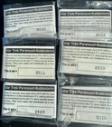 1974-87 Star Trek Paramont-roddenberry Lot Of 6 Vintage 16 Card Promo Sets L  k