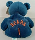 Vintage 1999 Salvinos Bammers Chicago Bears Beanbag Plush Bear Toy Nfl Football