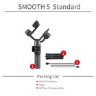 Zhiyun Smooth 5 3-axis Handheld Gimbal Stabilizer For Smartphone Iphone Samsung