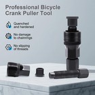 Black Bike Crank Puller Removal Tool Standard Bicycle Repair