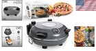 Countertop Pizza Maker With Dual Temperature  800  f  And Bamboo Peel Included