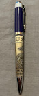 Usmc United States Marines Metal Ballpoint Pen Logo Blue  New 