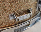 Ludwig 1960s Super Classic 14x5 5 Snare Drum Champagne Sparkle Trans Badge