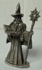 Vintage Gallo Pewter Figurines Lot Of 4 Wizards Fantasy Apprentice D d Crystal