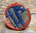 Post Wwii Vintage Us Army 71st Infantry Div Bullion Uniform Patch German Made
