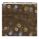Albums 200 Pocket Printed Aged Floral Design Photo Album For 4 By 6inch Printsbr