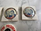 Vintage Politics Political Campaign Button Lot Ike Dick Eisenhower Nixon