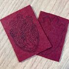 Bead Embroidery Kit  Heart Brooch  Diy Beaded Anatomical Heart  Medical Brooch