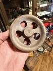 Vintage Brass Pulley Wheel Nautical Ship Boat Industrial Light Part Steampunk