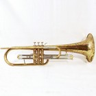Rare Vintage Getzen 300 Series Frumpet  french Horn Trumpet Custom  W  Case