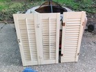 Wood Shutters Salvaged 27 Tall X 25 X 5