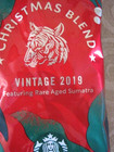 Starbucks Christmas Blend Coffee Whole Beans Vtg 2019 16 Oz  Rare Aged Sumatra 