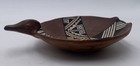 Antique Santa Clara Native American Navajo Hopi Zuni Bird Effigy Bowl Painted