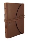 Large Genuine Leather Legacy Photo Album With Gift Box - 9 x 12  Large  Brown