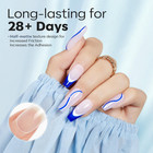 Medium Coffin Fake Nail Tips - 510pcs Gel Tips Pre-shaped Half Matte Full Cover 