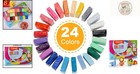 24-color Kids Polymer Clay Kit     Perfect For Miniatures And Creative Fun